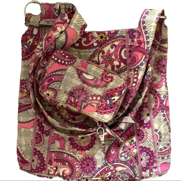 Vera Bradley Cross body hipster with wallet / matching set - Picture 2 of 12